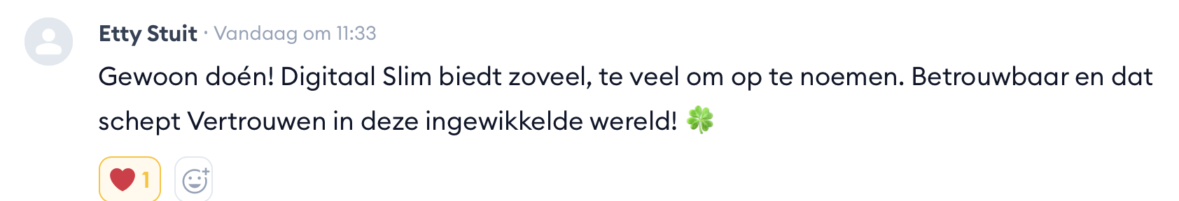 Ervaring van Etty